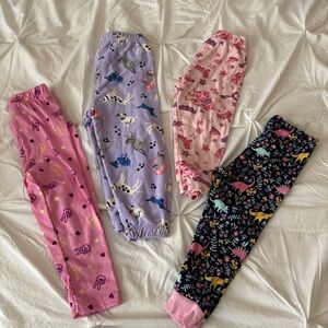 Kids Pajamas Set - Pink, Purple, Black